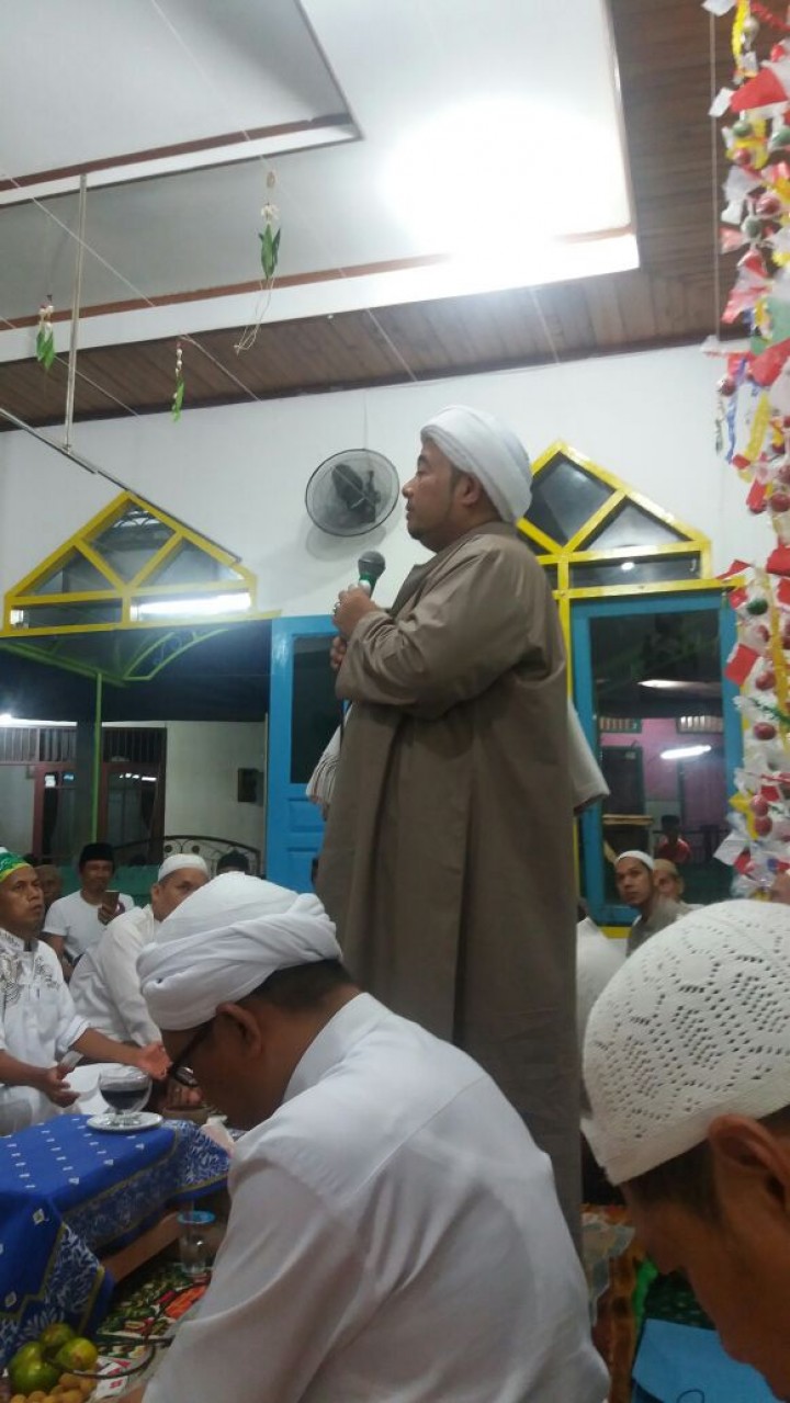 Kegiatan  Maulid Nabi Muhammad SAW  di Langgar Al Fajri pada tanggal  26 Juni 2017