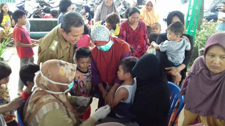 Vaksin Untuk Anak Balita Posyandu Seroja