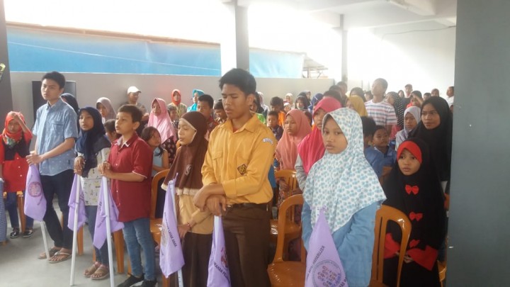 mengikuti kegiatan pelantikan Forum Layak Anak Kecamatan Samarinda Kota