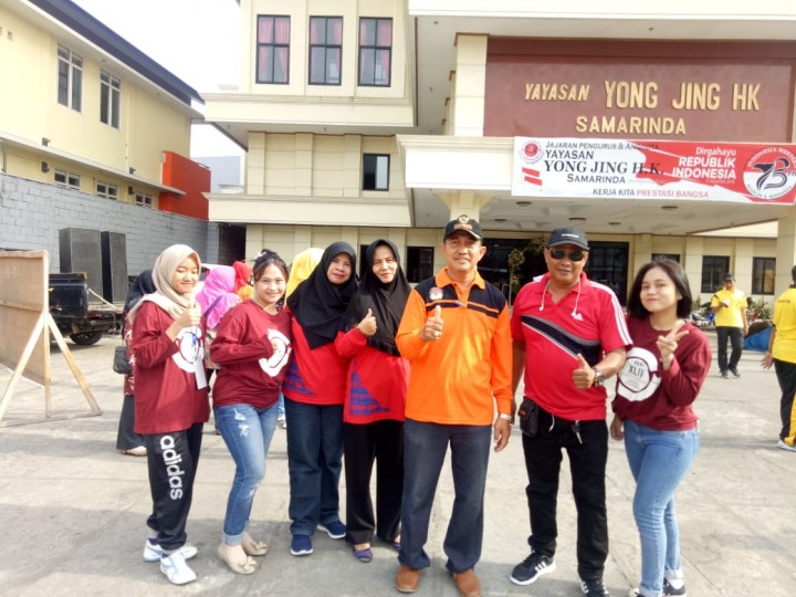 Deklarasi Pemilu Damai PILEG 2019 Kecamatan Samarinda Kota, Kecamatan Sambutan,Kecamatan Samarinda Ilir hari jum'at 14 september 2018