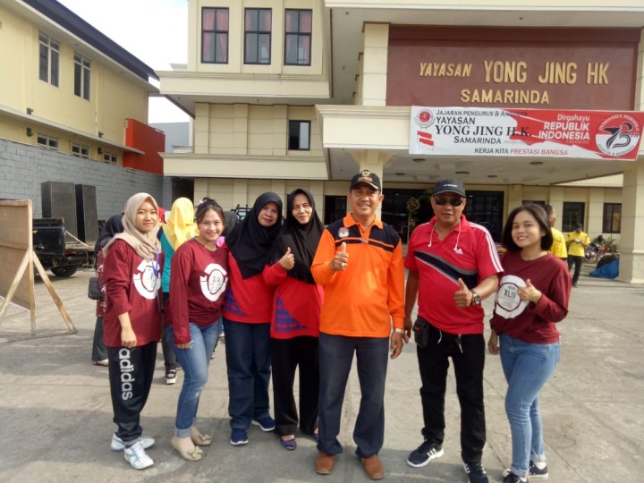Deklarasi Pemilu Damai PILEG 2019 Kecamatan Samarinda Kota, Kecamatan Sambutan,Kecamatan Samarinda Ilir hari jum'at 14 september 2018