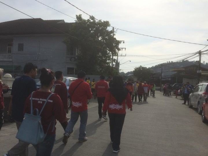 Deklarasi Pemilu Damai PILEG 2019 Kecamatan Samarinda Kota, Kecamatan Sambutan,Kecamatan Samarinda Ilir hari jum'at 14 september 2018