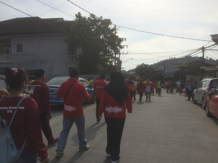 Deklarasi Pemilu Damai PILEG 2019 Kecamatan Samarinda Kota, Kecamatan Sambutan,Kecamatan Samarinda Ilir hari jum'at 14 september 2018
