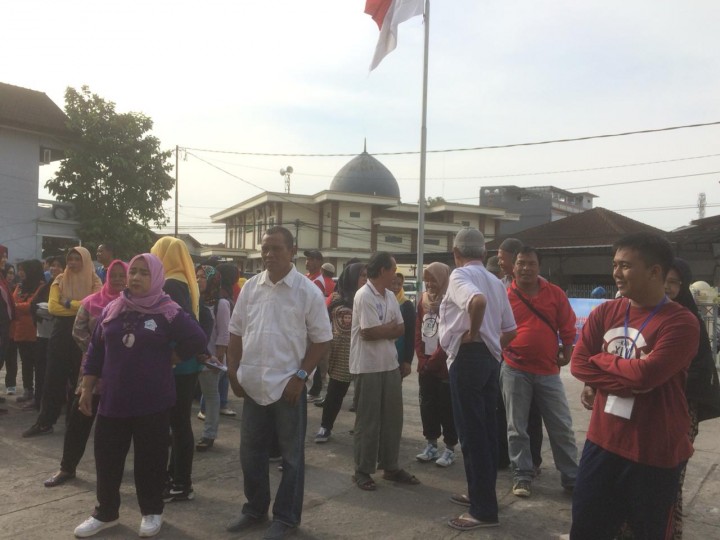 Deklarasi Pemilu Damai PILEG 2019 Kecamatan Samarinda Kota, Kecamatan Sambutan,Kecamatan Samarinda Ilir hari jum'at 14 september 2018