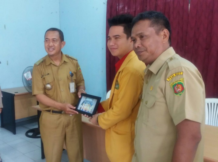 Pelepasan Mahasiswa   KKN UNmul Tetatik,  44 Kelurahan Sungai Pinang Luar Tanggal 17 September 2018