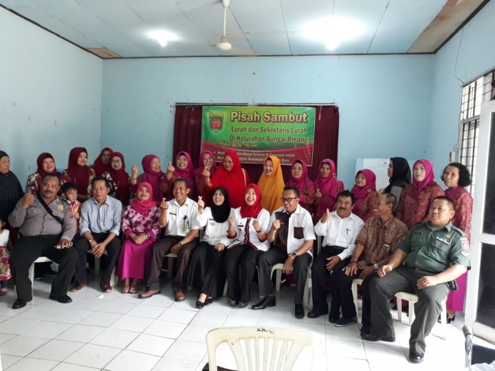 Pisah Sambut Lurah Sungai Pinang Luar (Tanggal 3  Oktober 2018 )