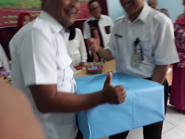 Pisah Sambut Lurah Sungai Pinang Luar (Tanggal 3  Oktober 2018 )