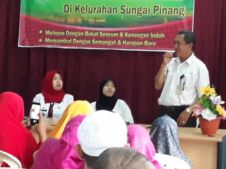 Pisah Sambut Lurah Sungai Pinang Luar (Tanggal 3  Oktober 2018 )