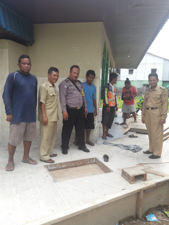 Kunjungan Bapak Lurah Drs. ABDULLAH ,M.Pd ke Wilayah Gang Tanjung