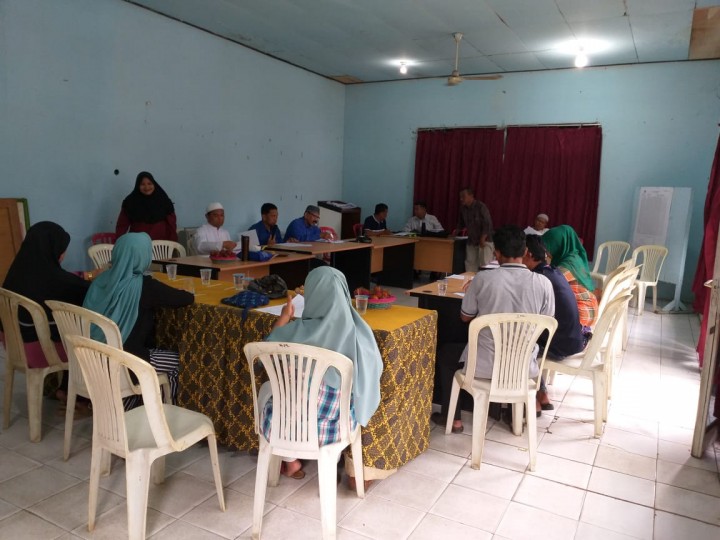 Rapat Pemantapan MTQ Pelaksanaan TK Kecamatan samarinda Kota Kelurahan Sungai PInang LUar tanggal 25 Januari 2019