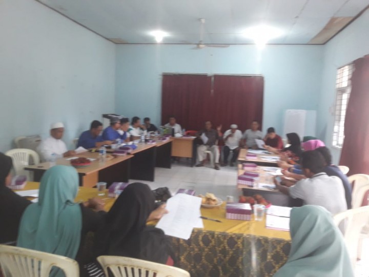 Rapat Pemantapan MTQ Pelaksanaan TK Kecamatan samarinda Kota Kelurahan Sungai PInang LUar tanggal 25 Januari 2019