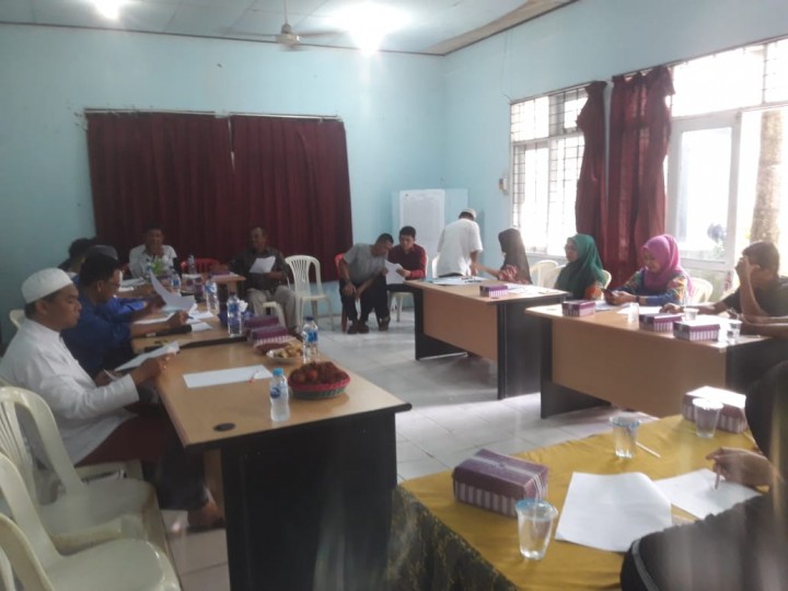 Rapat Pemantapan MTQ Pelaksanaan TK Kecamatan samarinda Kota Kelurahan Sungai PInang LUar tanggal 25 Januari 2019