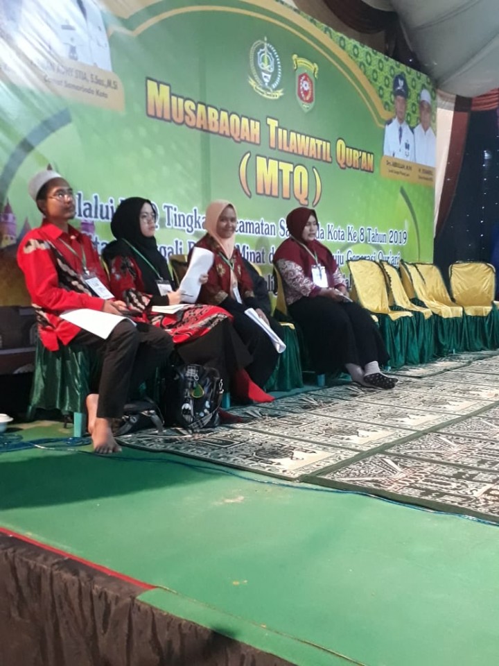 Pelaksanaan MTQ TK Kecamatan Samarinda Kota di Kelurahan Sungai Pinang Luar  Ke. 8