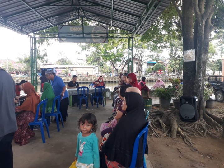 Kegiatan posyandu kelurahan spl