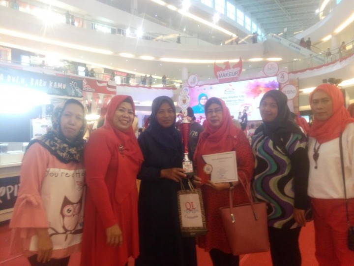 Kegiatan lomba lomba kegiatan PKK  kelurahan sungai Pinang Luar