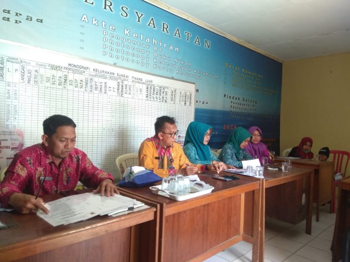 Kegiatan persiapan lomba PKK KKBPK IVA TES kel SPL