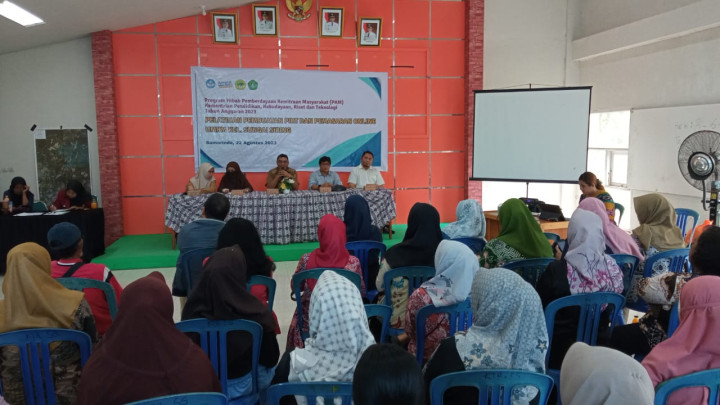 PELATIHAN PEMBUATAN PIRT DAN PEMASARAN ONLINE