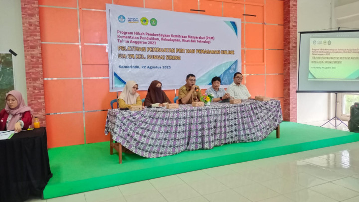 PELATIHAN PEMBUATAN PIRT DAN PEMASARAN ONLINE