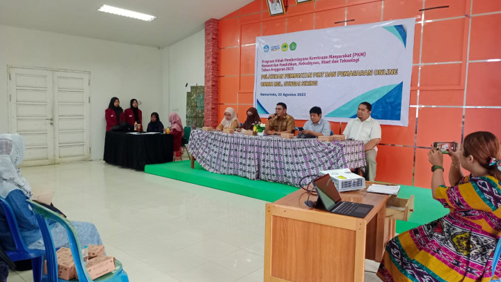 PELATIHAN PEMBUATAN PIRT DAN PEMASARAN ONLINE