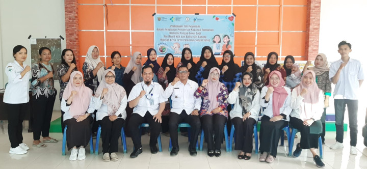 PEMBENTUKAN TIM PELAKSANA DALAM PEMBERIAN MAKANAN TAMBAHAN BERBASIS PANGAN LOKAL BAGI IBU HAMIL KEK DAN BALITA  KURANG GIZI