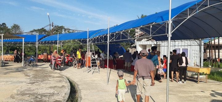 KIM KELURAHAN SUNGAI SIRING BERSAMA UMKM KELURAHAN SUNGAI SIRING DALAM EVENT " PASAR RAMADHAN TAHUN 2024 "