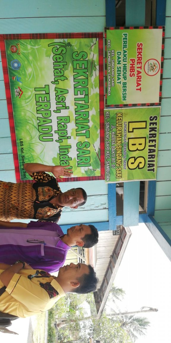 Study Tiru Kelurahan Tanah Merah dan PKK Ke kelurahan sindang sari kecamatan sambutan tentang Lingkungan bersih dan sehat ( LBS )