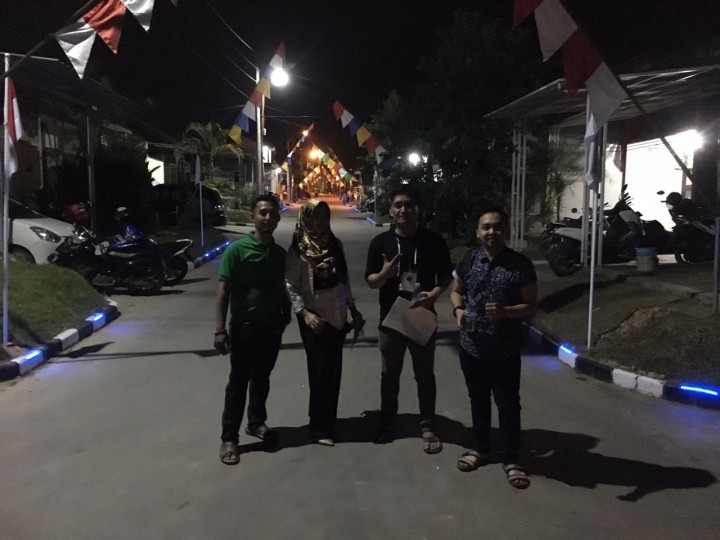 Kegiatan Penilaian Lomba Semarak Lingkungan Bersih dalam Memperingati HUT RI Ke-73 Tahun 2018 di RT. 31 Perumahan Talang Sari Regency oleh Kelurahan Tanah Merah