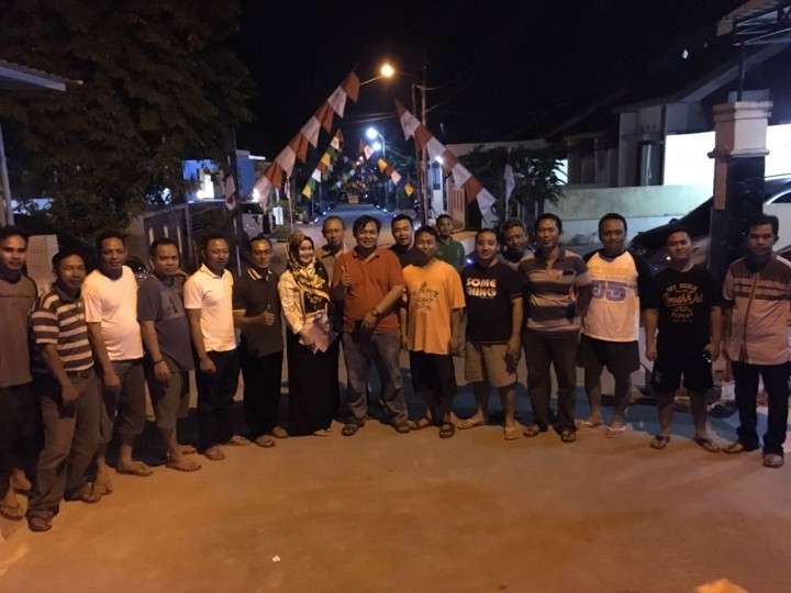 Kegiatan Penilaian Lomba Semarak Lingkungan Bersih dalam Memperingati HUT RI Ke-73 Tahun 2018 di RT. 31 Perumahan Talang Sari Regency oleh Kelurahan Tanah Merah
