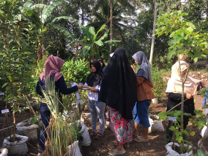 Kegiatan Kerja Bakti Dalam Rangka Perlombaan Dasawisma Di RT. 14 Kelurahan Tanah Merah