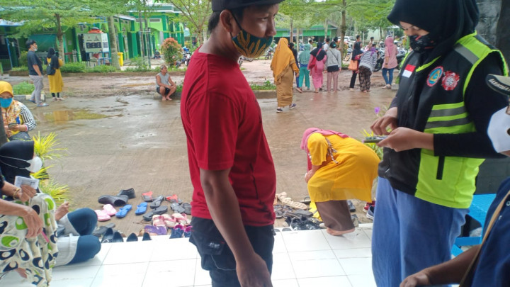 Pelaksanaan Vaksin diLingkungan Kelurahan Tanah Merah