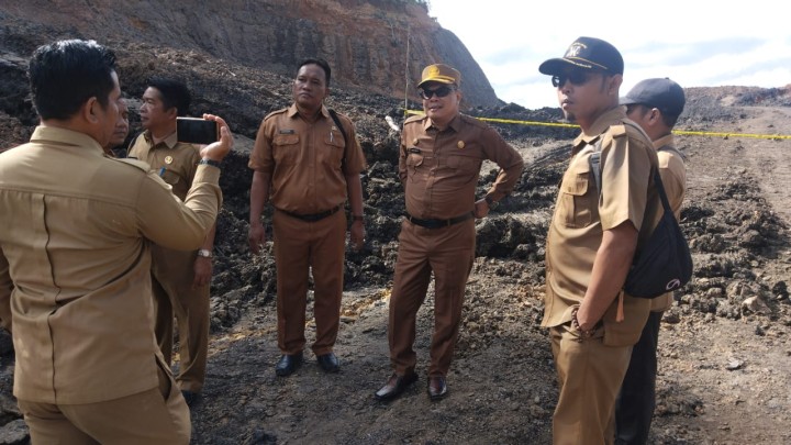 Penijauan Lokasi Tambang Di Kelurahan Tanah Merah Bersama Team Dari Kecamatan Samarinda Utara Tahun 2025