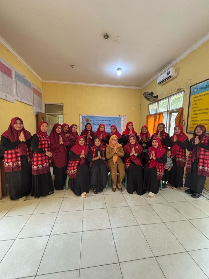 Rapat Rutin Kegitan PKK Kelurahan Tanah Merah Tahun 2025