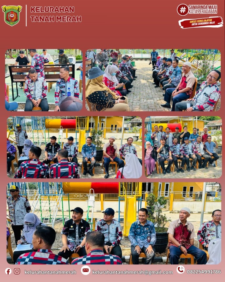 Kunjungan ke lokasi Probebaya Award yang berada di RT 31 Kelurahan Tanah Merah