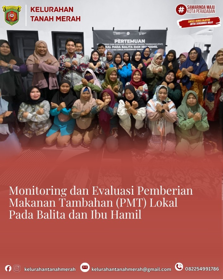 Kegiatan Monev PMT Lokal Pada Balita dan Ibu Hamil