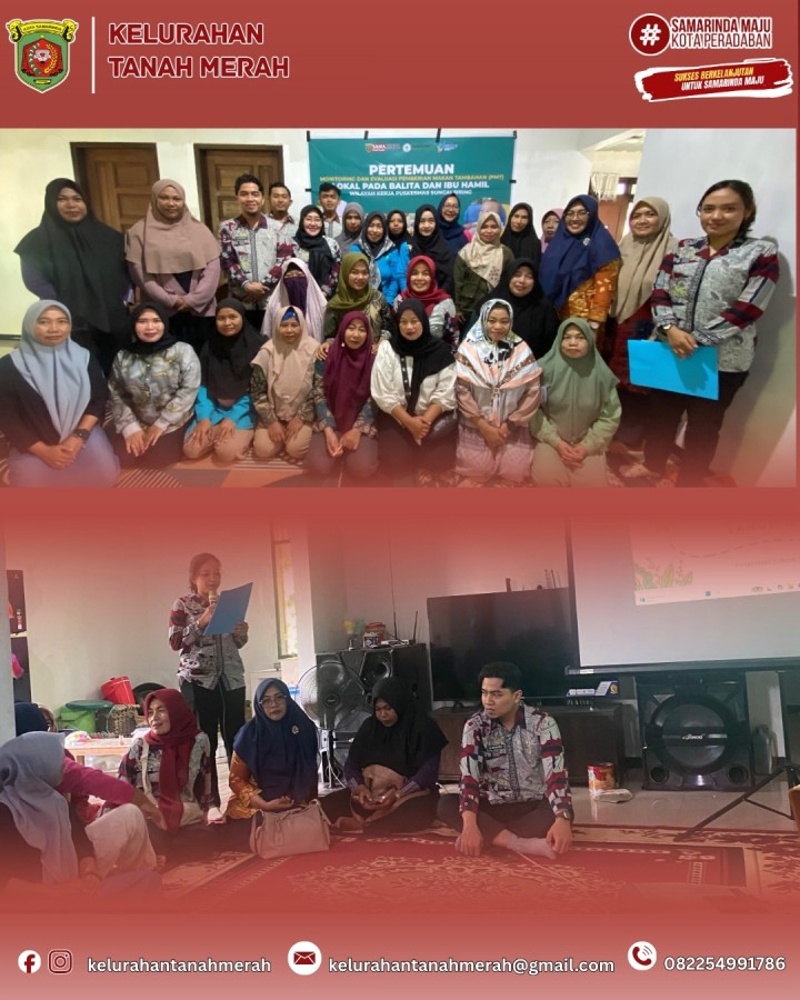 Kegiatan Monev PMT Lokal Pada Balita dan Ibu Hamil