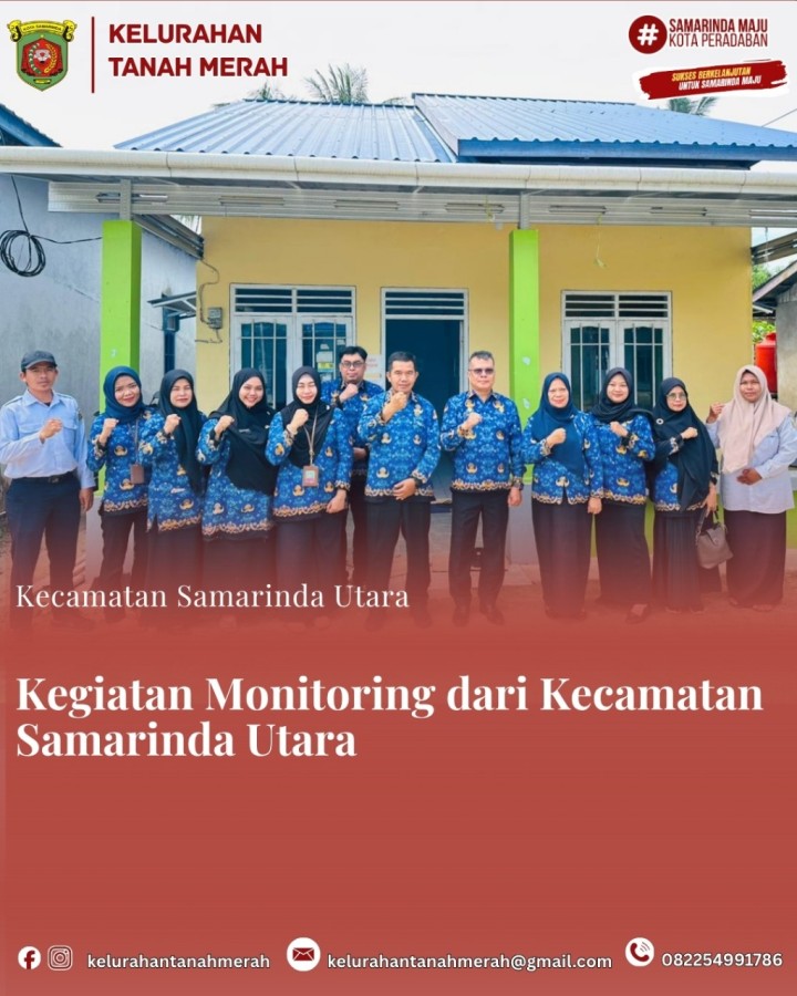 Kegiatan Monitoring dari Kecamatan Samarinda Utara