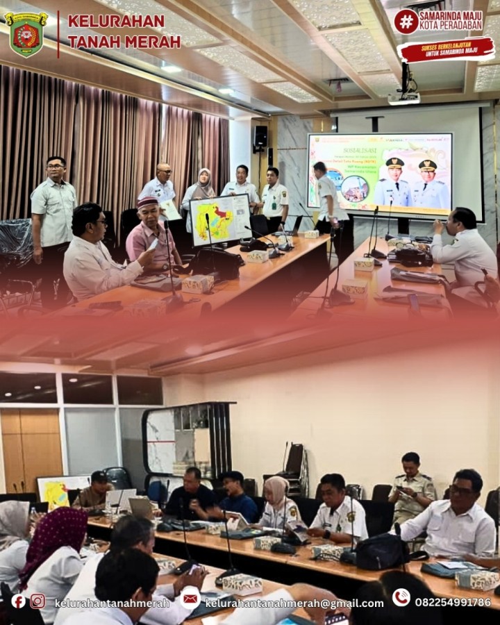 Sosialisasi Peraturan Wali Kota Samarinda Nomor 39 Tentang Rencana Detail Tata Ruang Wilayah Perencanaan Kecamatan Samarinda Utara
