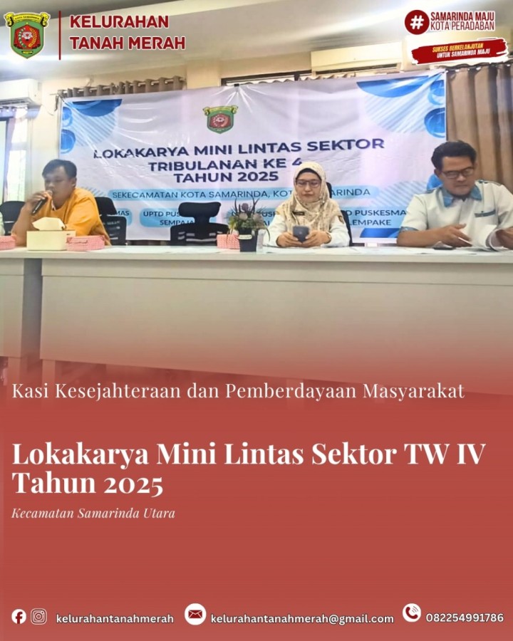 Lokakarya Mini Sektor Lintas TW IV Tahun 2025