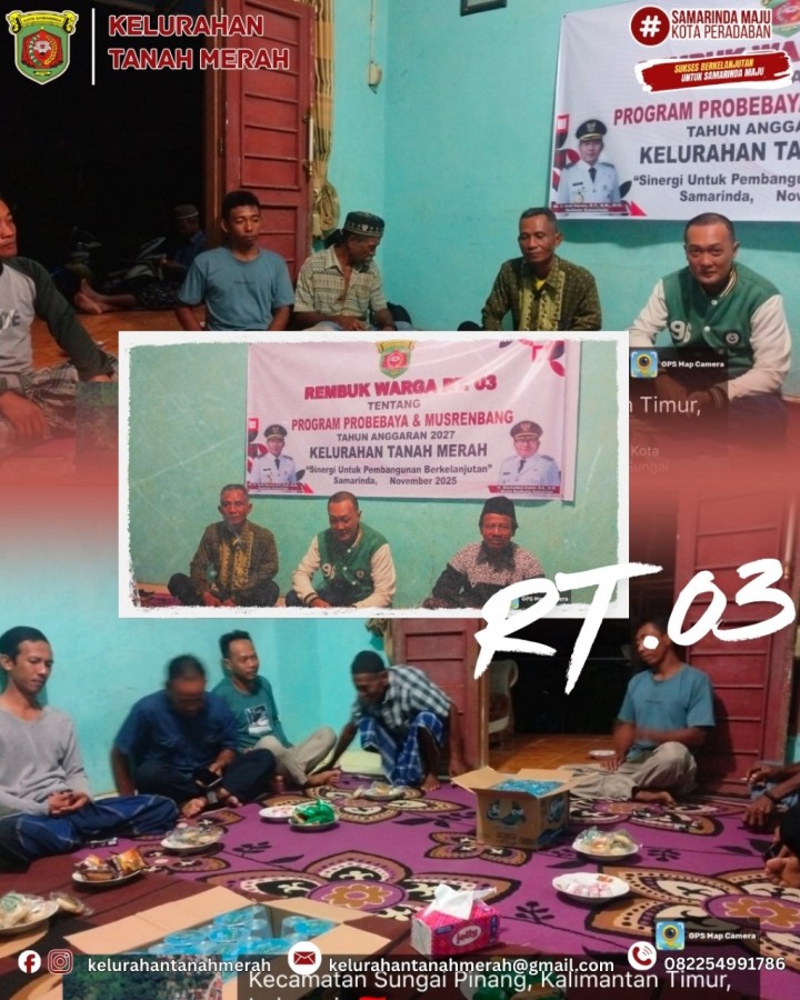 Rembuk Warga Probebaya dan Musrenbang Kelurahan Tanah Merah
