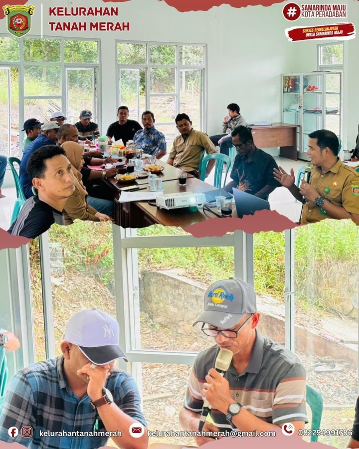 Rapat Koordinasi Probebaya Bersama Pokmas Merapi Kelurahan Tanah Merah