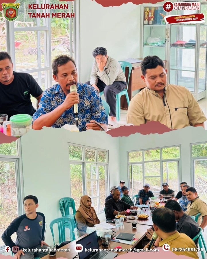 Rapat Koordinasi Probebaya Bersama Pokmas Merapi Kelurahan Tanah Merah