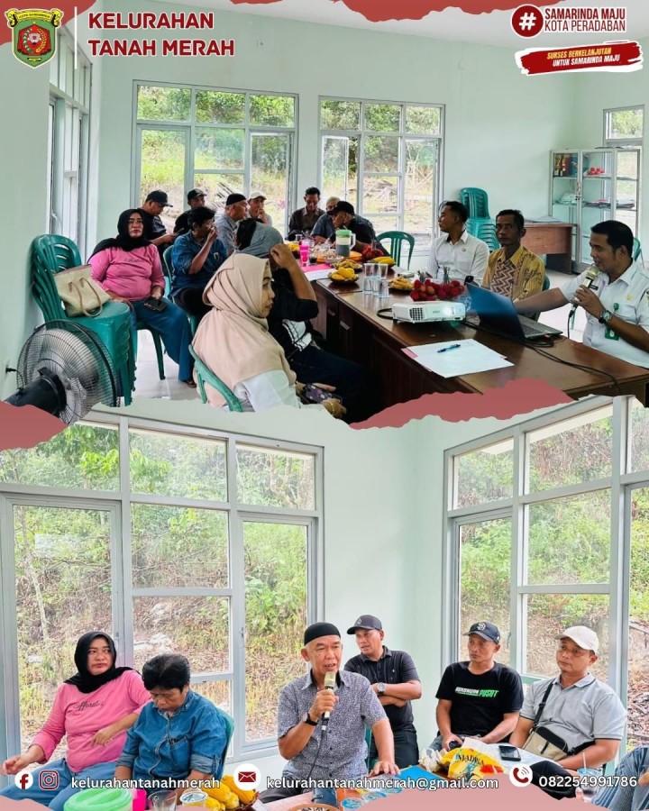 Rapat Koordinasi Probebaya Bersama Pokmas Talang Sari Kelurahan Tanah Merah