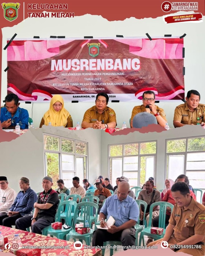 Musyawarah Rencana Pembangunan Kelurahan Tanah Merah