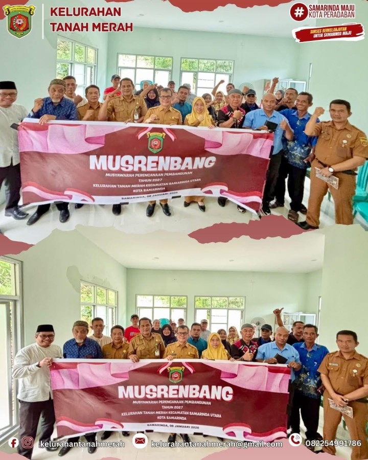 Musyawarah Rencana Pembangunan Kelurahan Tanah Merah