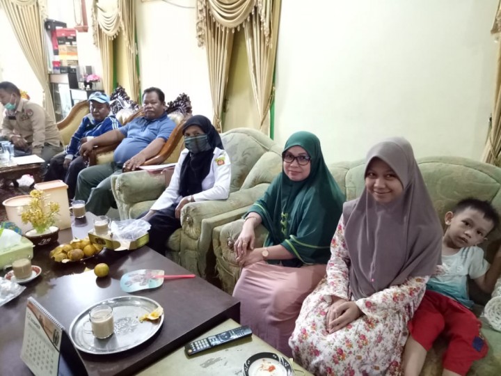 Tim Coklit (PPDP) Mendatangi Rumah Tokoh Warga Masyarakat Secara Simbolis di RT 012 09 03 06 Kelurahan Tani Aman Pada Hari Rabu, 15 Juli 2020 Pukul 13.00 WITA