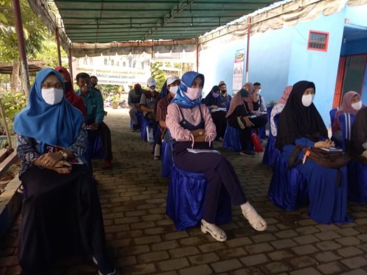 Kegiatan Pelantikan dan Bintek PPDP ( Petugas Pemutakiran Data Pemilih ) Pemilu Kada Walikota dan Wakil Walikota Samarinda pada tanggal 13 Juli 2020