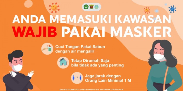 Biner KKN KLB (Kondisi Luar Biasa) angkatan 46 Universitas Mulawarman online tahun 2020