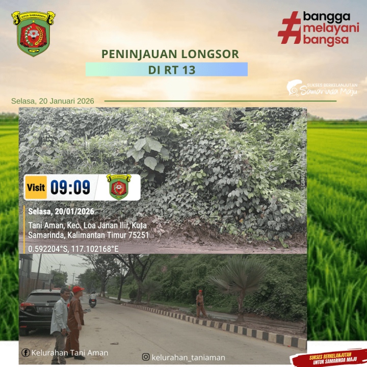 Kegiatan Pegawai Kelurahan Tani Aman