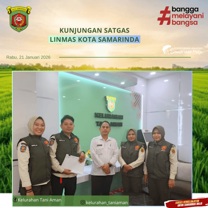 Kegiatan Pegawai Kelurahan Tani Aman