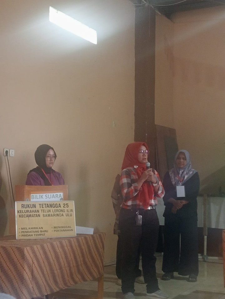 Pemilihan Ketua RT. 025 Periode 2025-2030 Kelurahan Teluk Lerong Ilir Hari Minggu Tanggal 23 Februari 2025